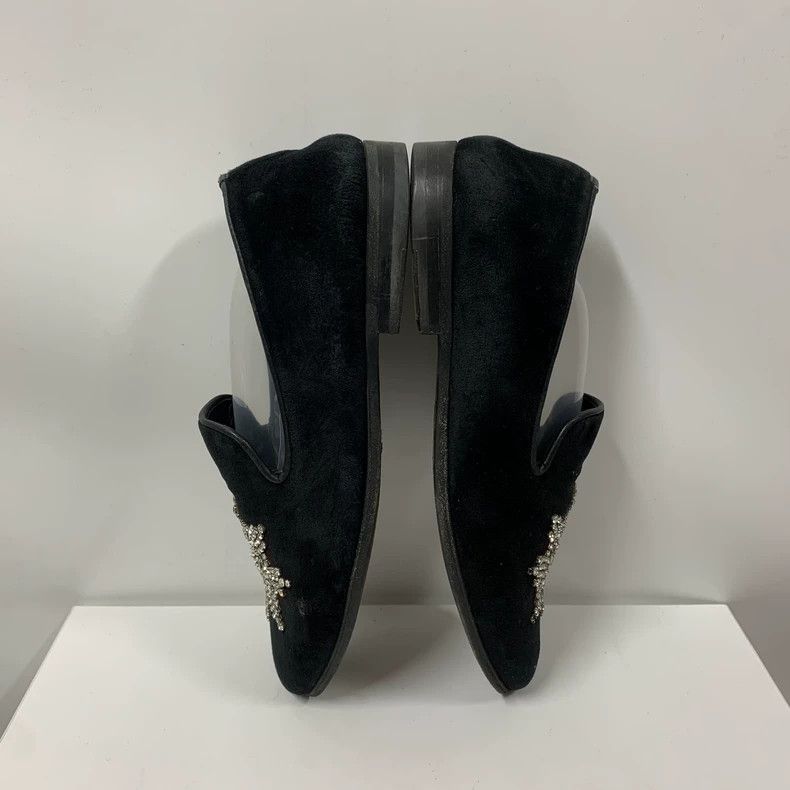 Alexander McQueen Snowflake Embellished Shoes