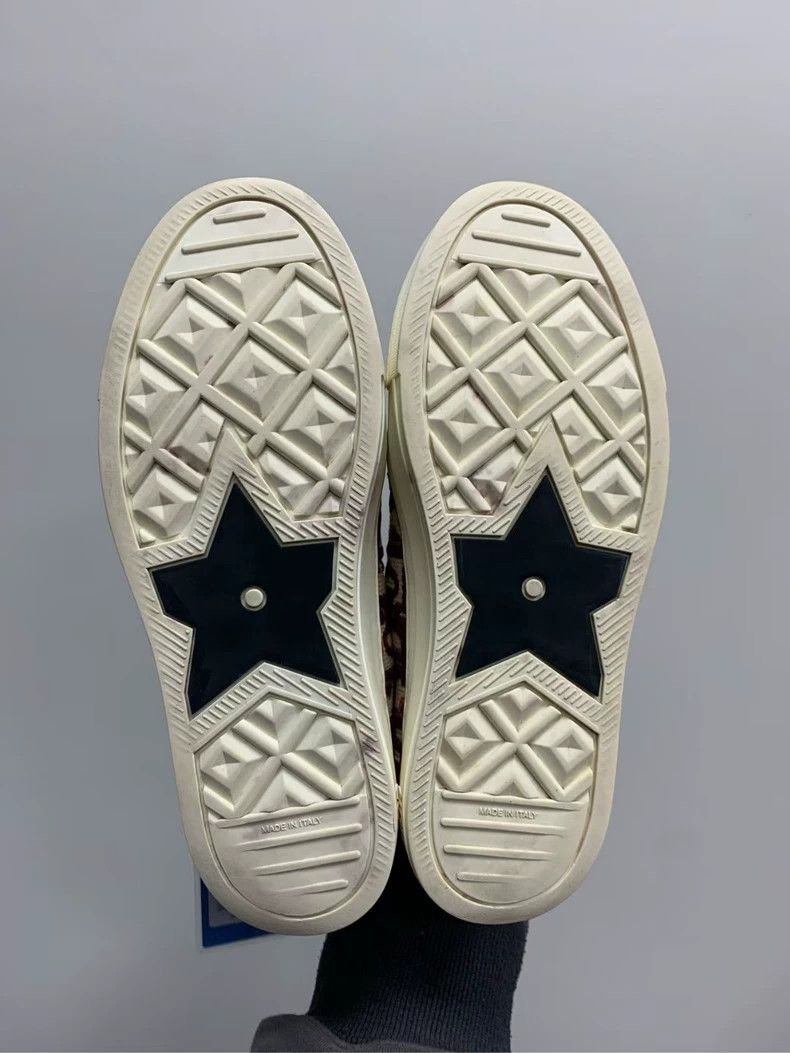 Dior Dior Burgundy Embroidered Logo Sneakers Size 37 Size US 7 / IT 37 - 8 Thumbnail
