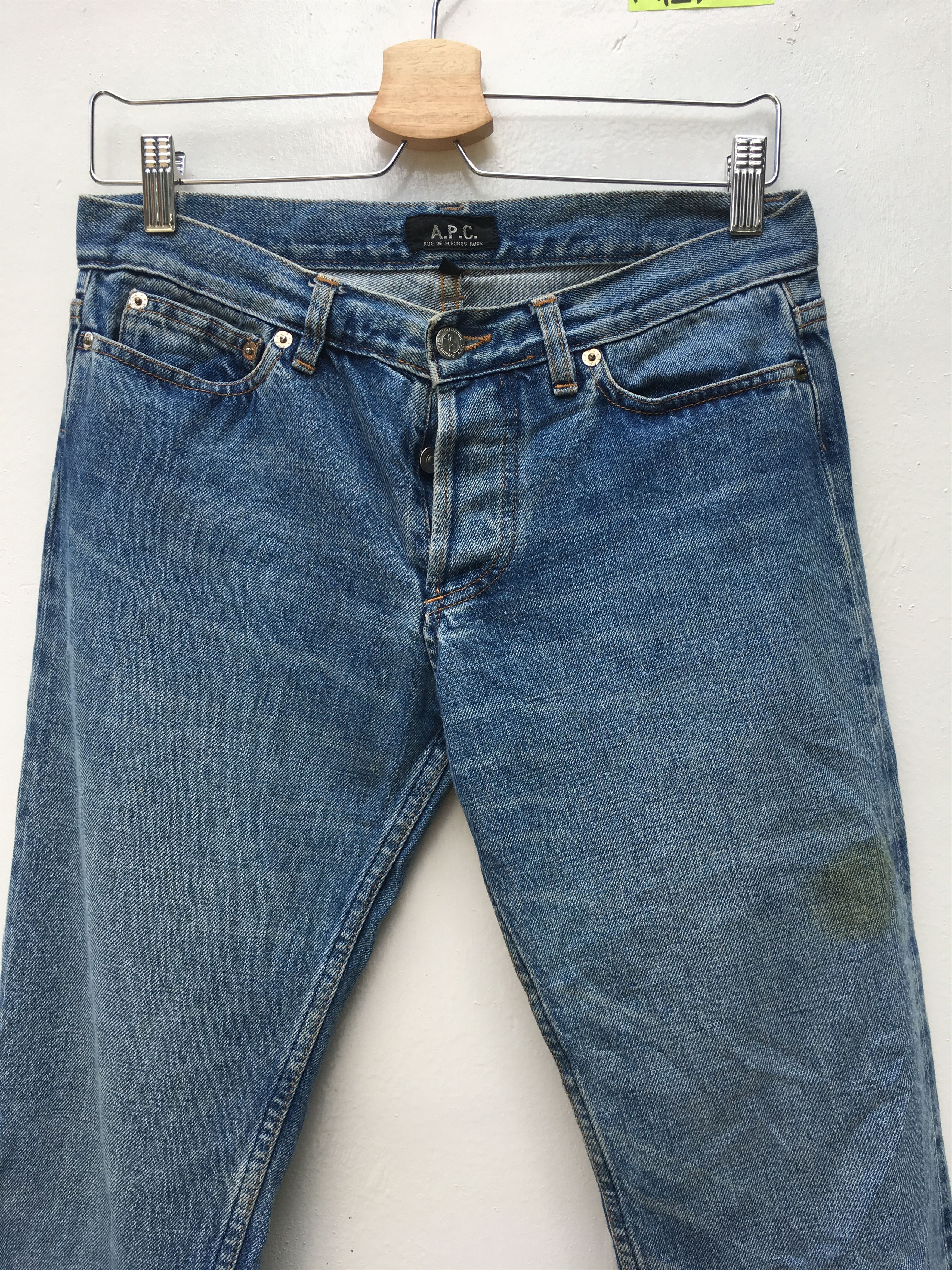 A.P.C. Vintage 90s APC Denim Rue De Fluerus Pants Size US 28 / EU 44 - 4 Thumbnail