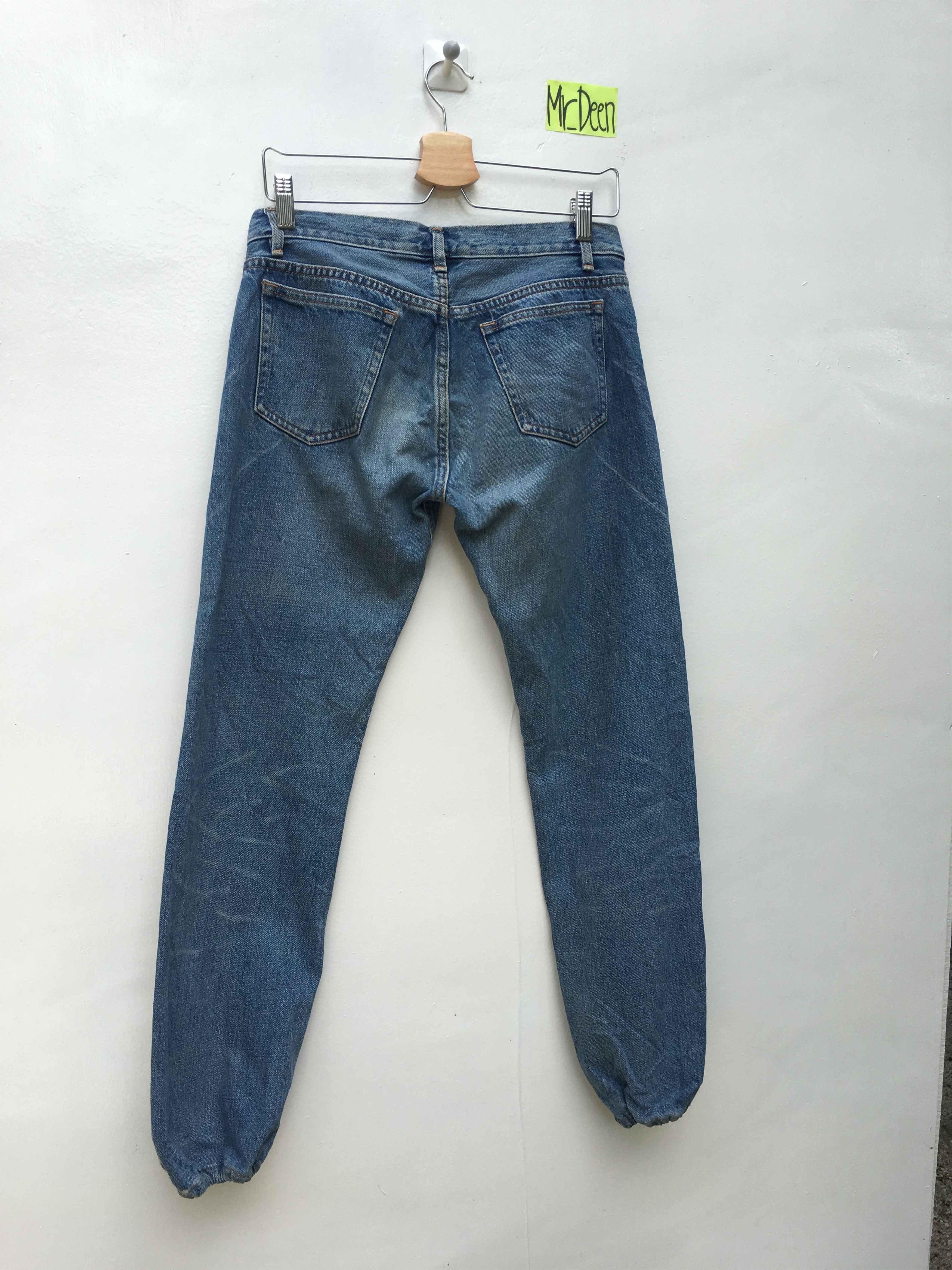 A.P.C. Vintage 90s APC Denim Rue De Fluerus Pants Size US 28 / EU 44 - 9 Thumbnail