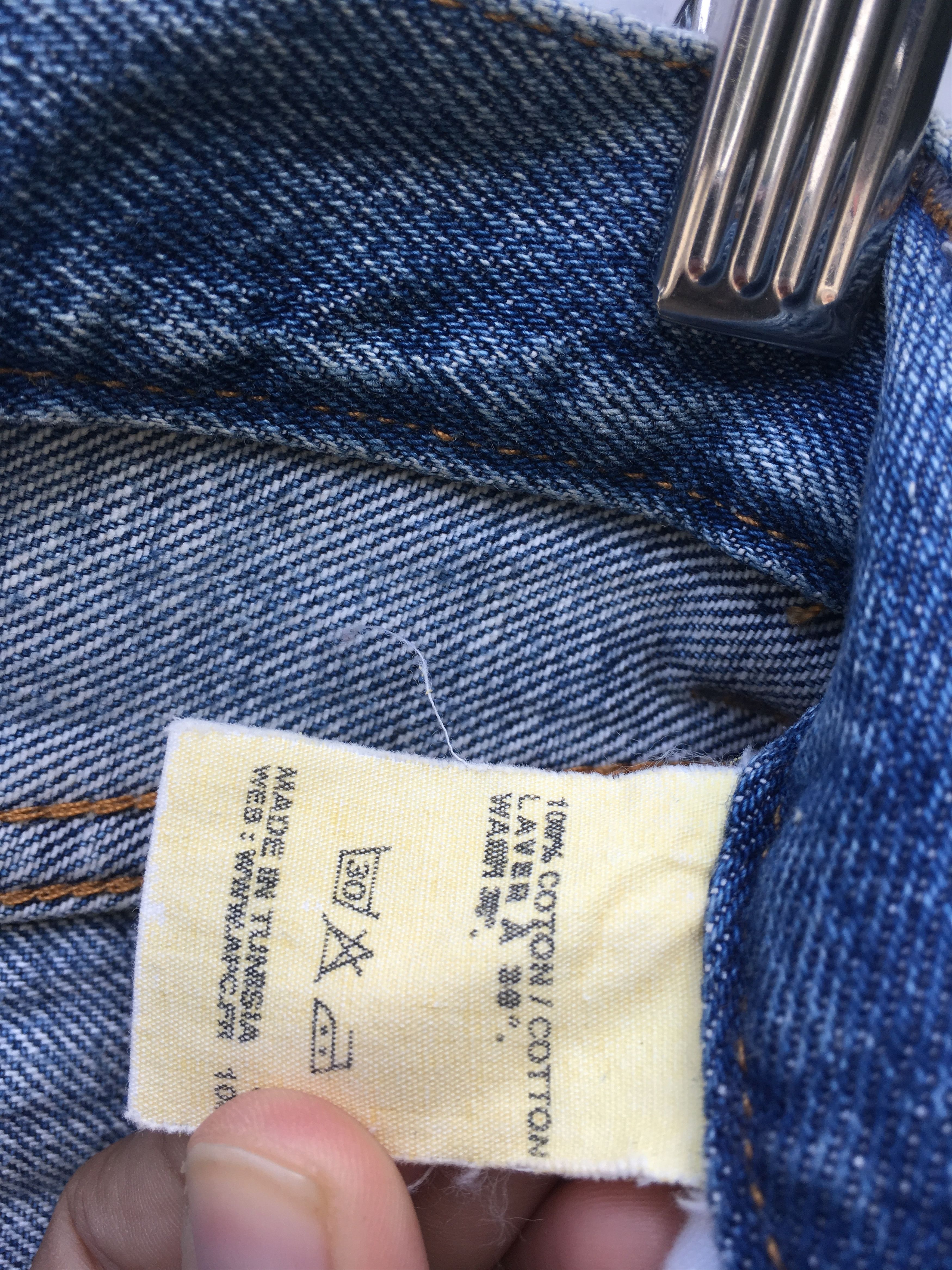 A.P.C. Vintage 90s APC Denim Rue De Fluerus Pants Size US 28 / EU 44 - 12 Thumbnail