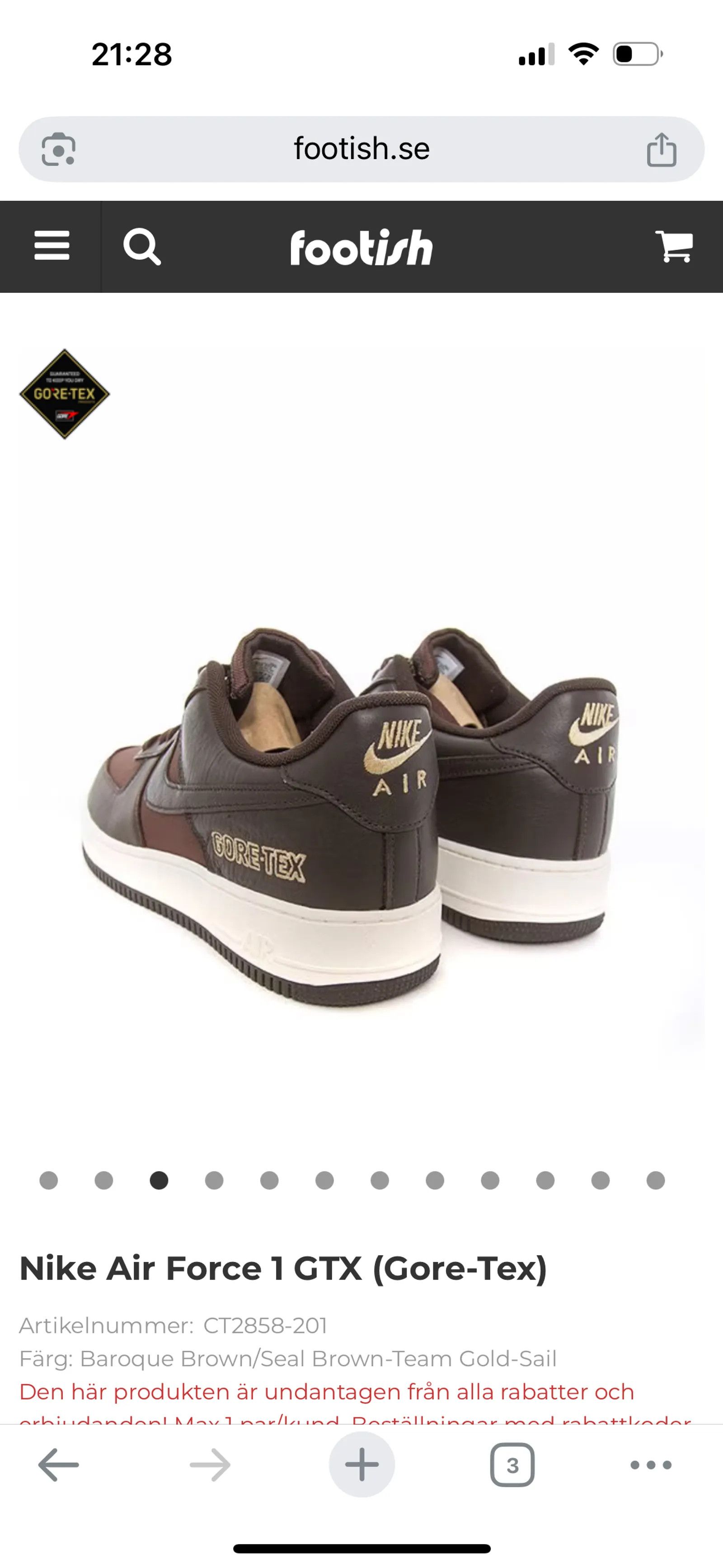 Nike Nike Air dunk low goretex Sneakers Size US 7.5 / IT 37.5 - 2 Thumbnail