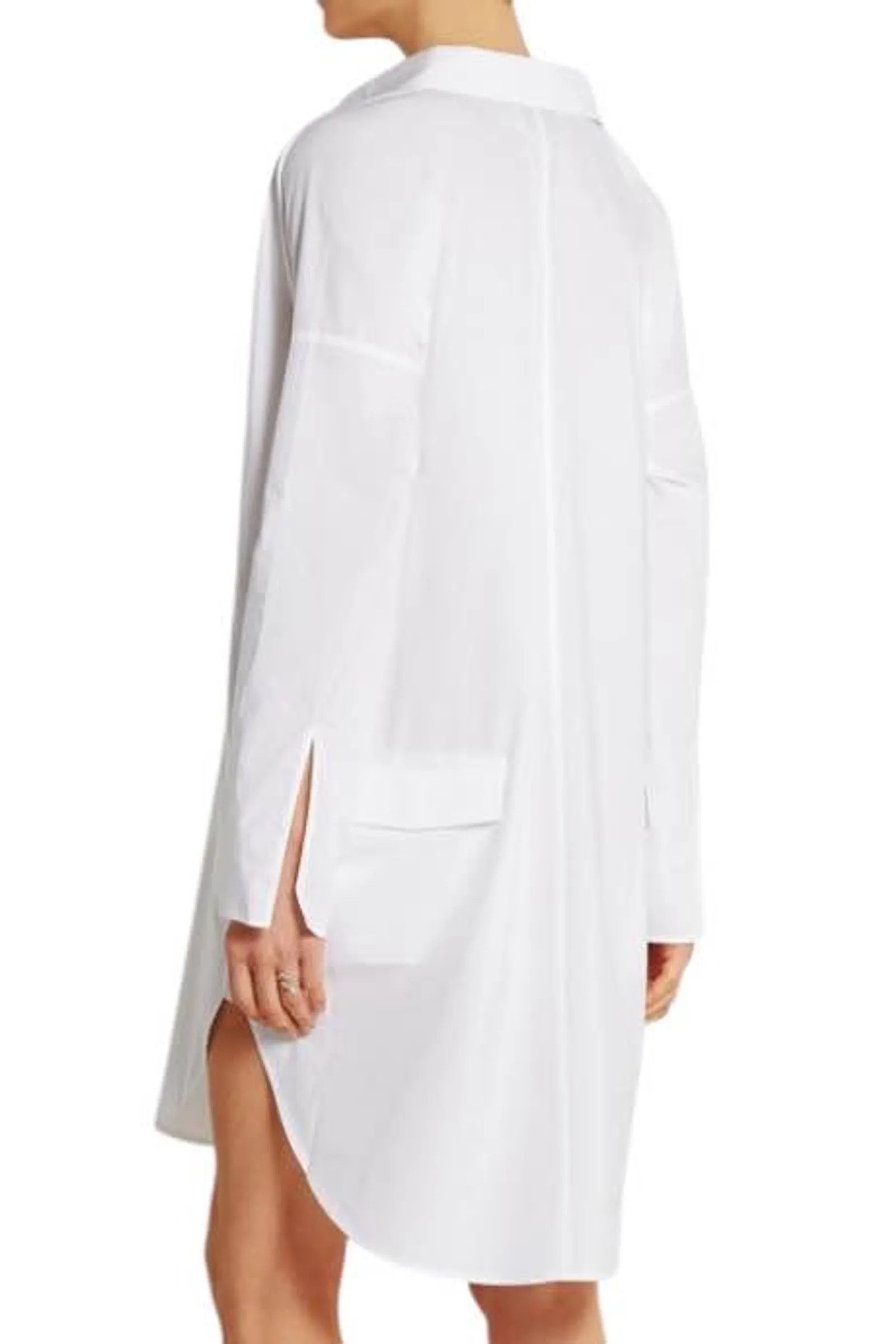 Acne Studios Acne Studios Lash Poplin Oversized Shirt Dress Dress Size XS / US 0-2 / IT 36-38 - 2 Thumbnail