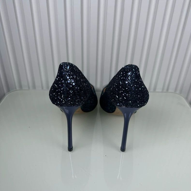 Jimmy Choo Jimmy Choo Glitter High Heels Size 36.5 Size US 6 / IT 36 - 4 Thumbnail