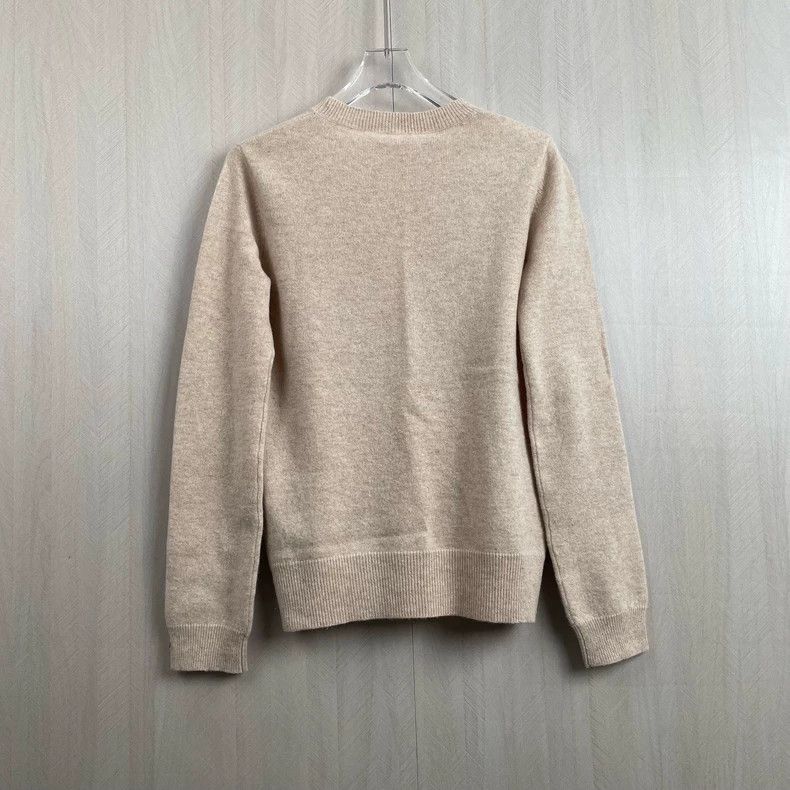 Max Mara MaxMara Classic M Logo Loose Cashmere Sweater Size XS / US 0-2 / IT 36-38 - 2 Thumbnail