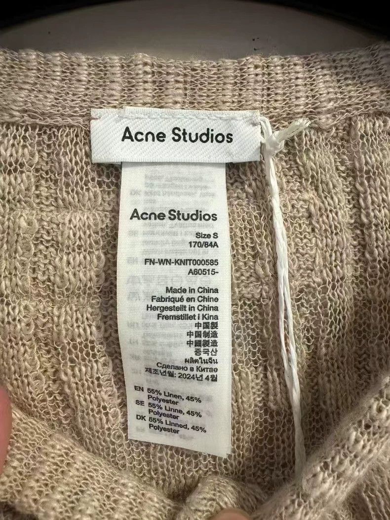 Acne Studios Acne Studios Pink Knitted Cardigan Size S Size S / US 4 / IT 40 - 5 Thumbnail