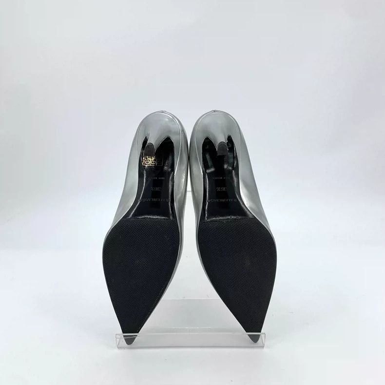 Balenciaga Balenciaga Silver Pointed Toe High Heels Size US 6 / IT 36 - 5 Thumbnail