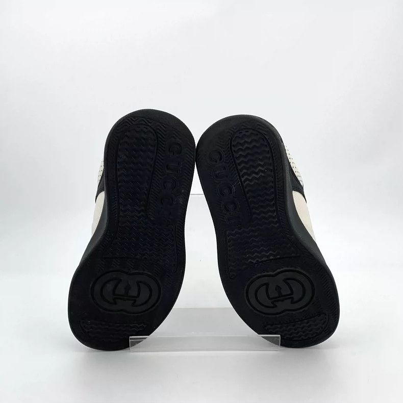 Gucci Gucci Black Logo Casual Sneakers Size US 4 / IT 34 - 5 Thumbnail