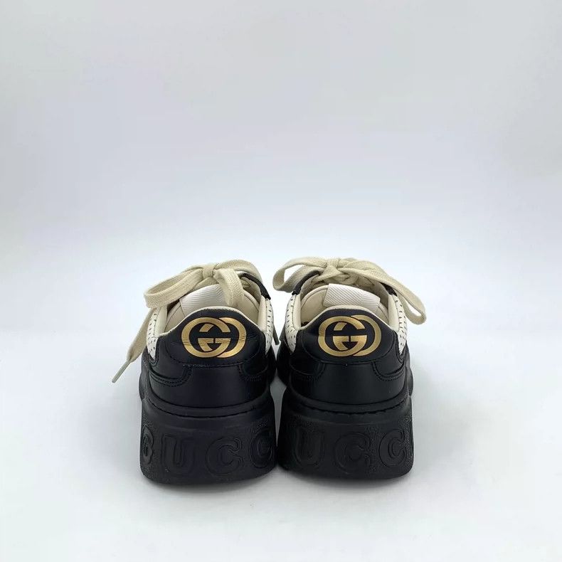 Gucci Gucci Black Logo Casual Sneakers Size US 4 / IT 34 - 4 Thumbnail