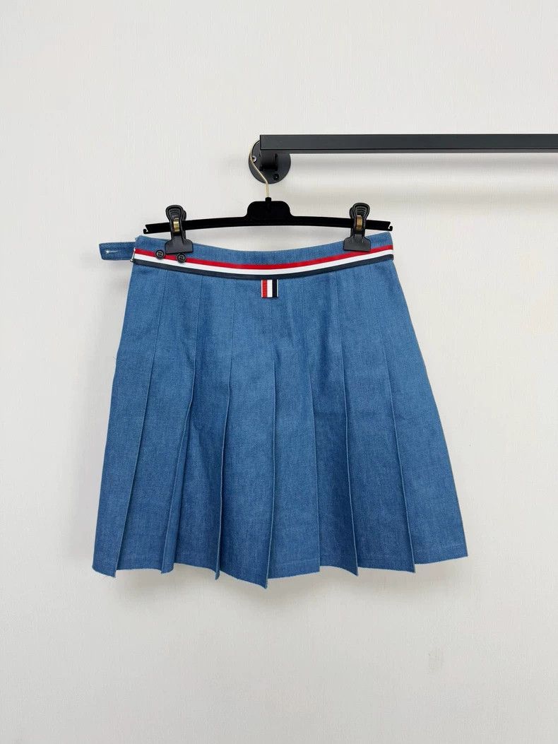 Thom Browne Thom Browne Denim Skirt, Size 42 Size 42" / US 20 - 5 Thumbnail