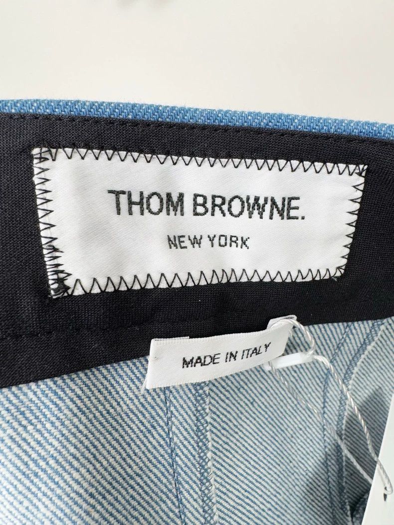 Thom Browne Thom Browne Denim Skirt, Size 42 Size 42" / US 20 - 2 Thumbnail