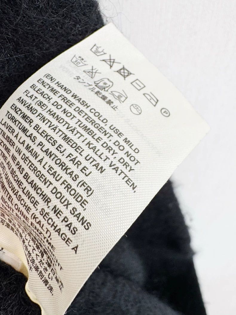 Acne Studios Acne Studios Mohair Cardigan in Black Size XS / US 0-2 / IT 36-38 - 4 Thumbnail