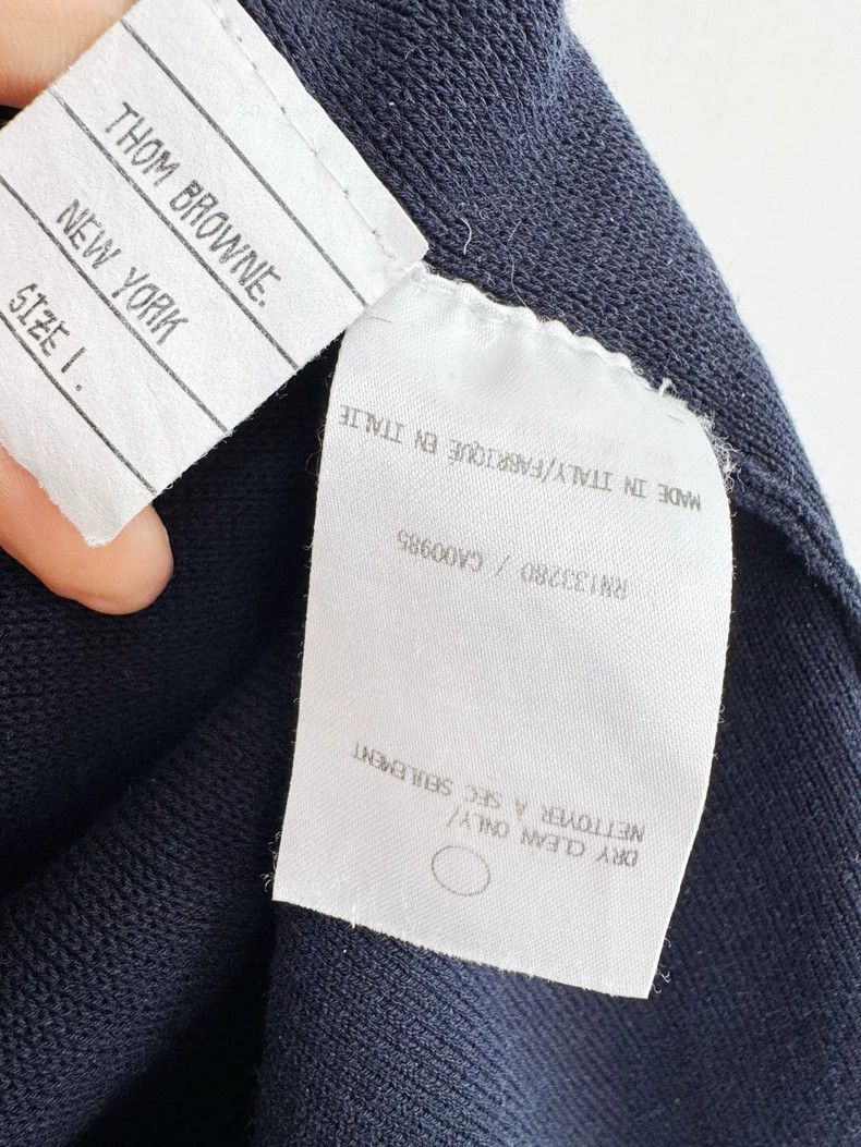 Thom Browne Thom Browne Knitted Cardigan with Stripes Size M / US 6-8 / IT 42-44 - 4 Thumbnail