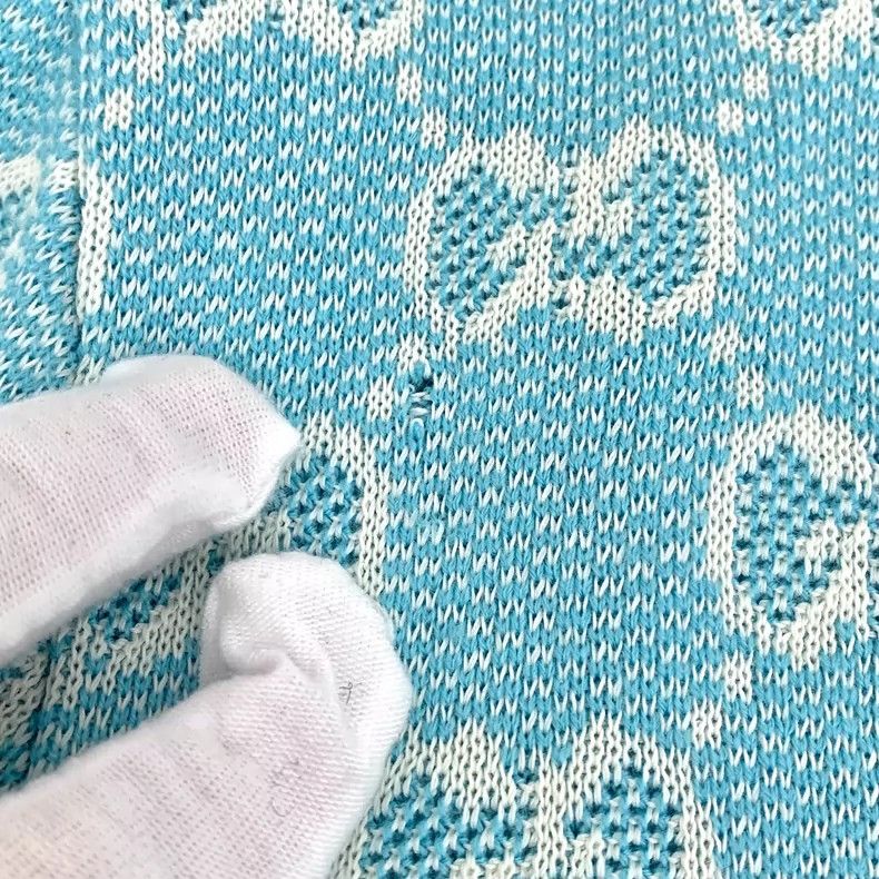 Gucci Gucci Light Blue Logo Knit Cardigan Sweater Size L / US 10 / IT 46 - 8 Thumbnail