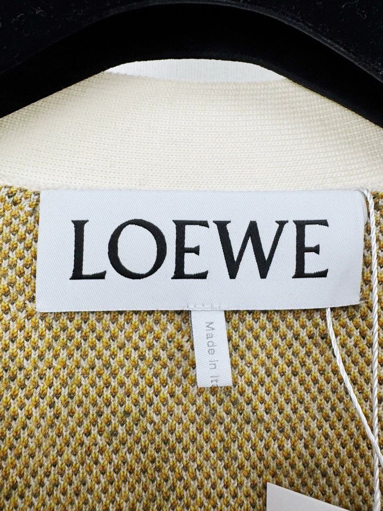 Loewe Loewe Knit Cardigan with Floral Design Size L / US 10 / IT 46 - 2 Thumbnail