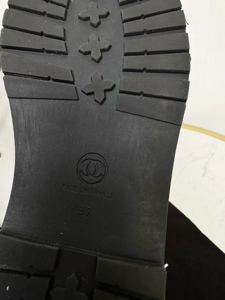 Chanel Chanel Black and White Panda Sneakers Size US 6 / IT 36 - 7 Thumbnail