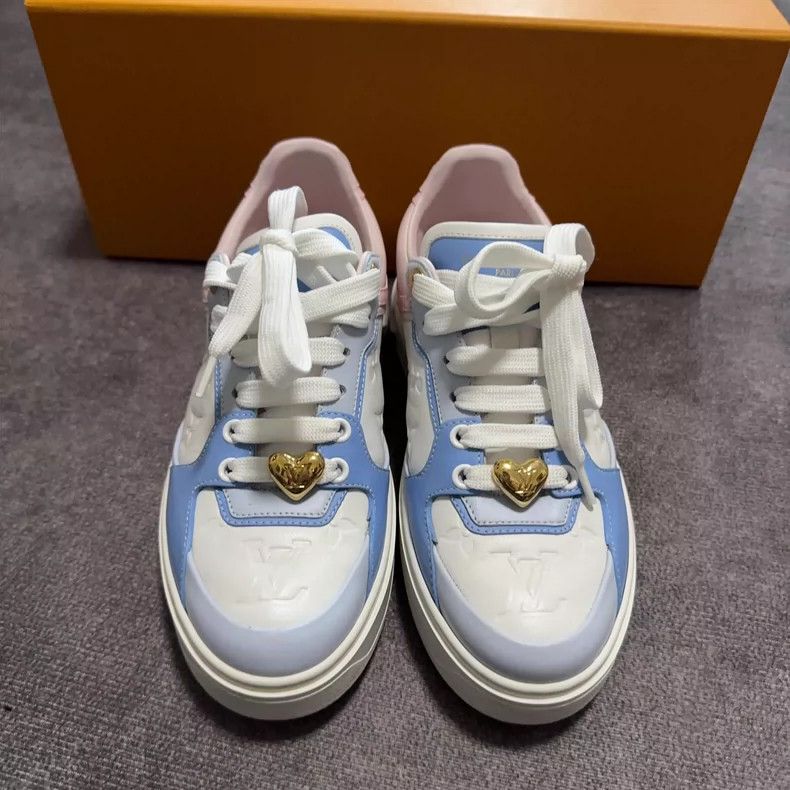 Louis Vuitton Louis Vuitton Macaron Color Sneakers Size 36 Size US 6 / IT 36 - 2 Thumbnail