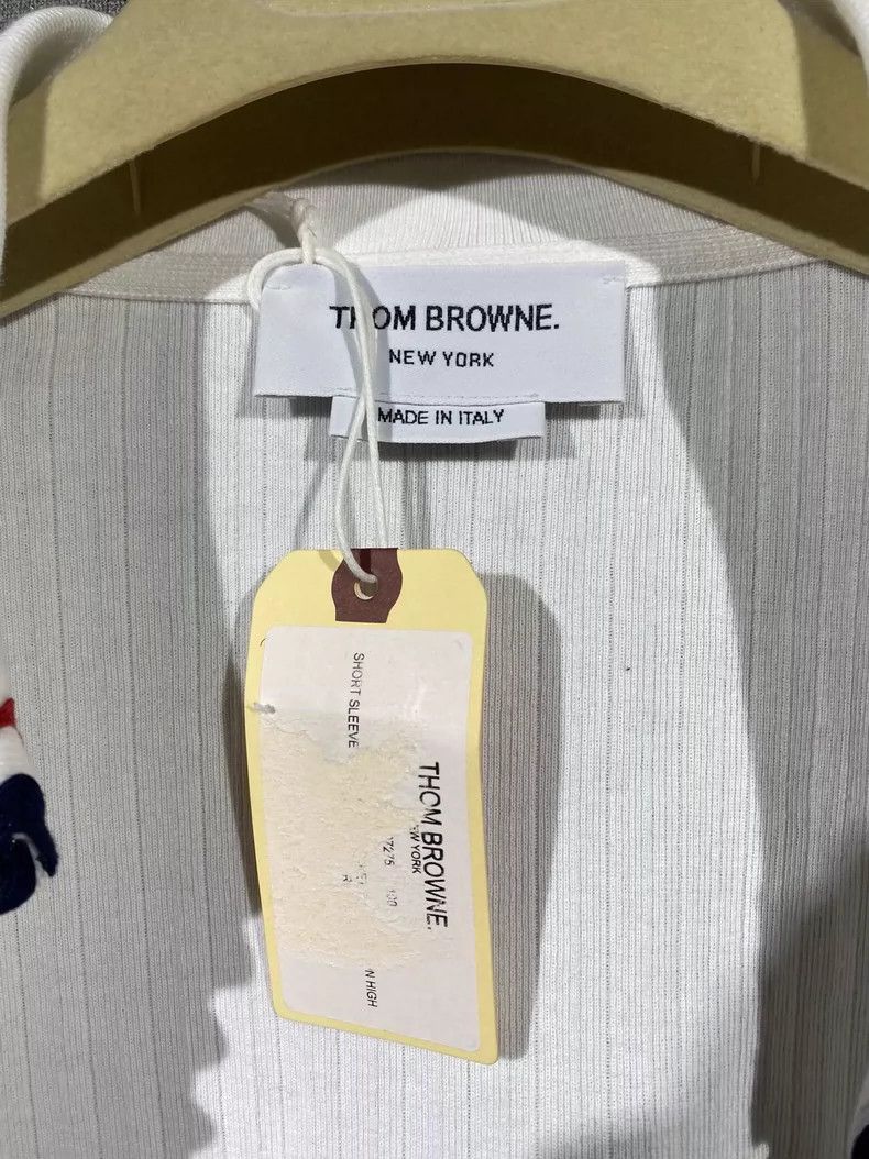 Thom Browne Thom Browne Women's Cardigan with Trim Size S / US 4 / IT 40 - 5 Thumbnail