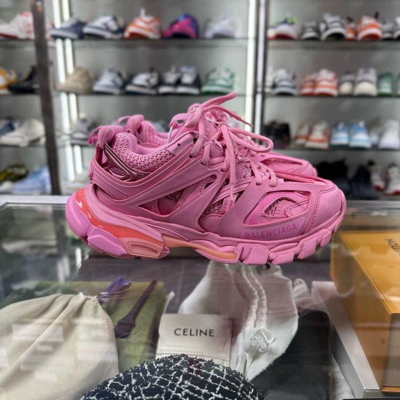 Balenciaga Balenciaga Pink Daddy Sneakers Size 36 Size US 6 / EU 39 - 2 Thumbnail