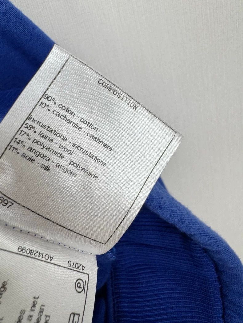 Chanel Chanel Blue Hooded Sports Jacket Size L / US 10 / IT 46 - 6 Thumbnail
