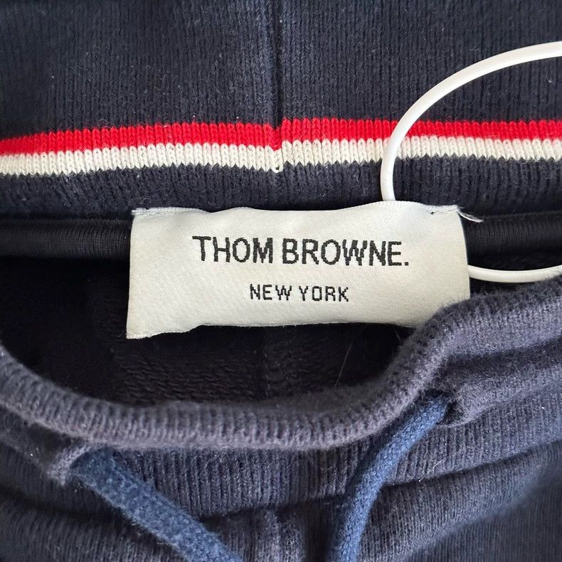 Thom Browne Thom Browne Navy Classic Stripe Shorts Size 3 Size US 26 / EU 42 - 5 Thumbnail
