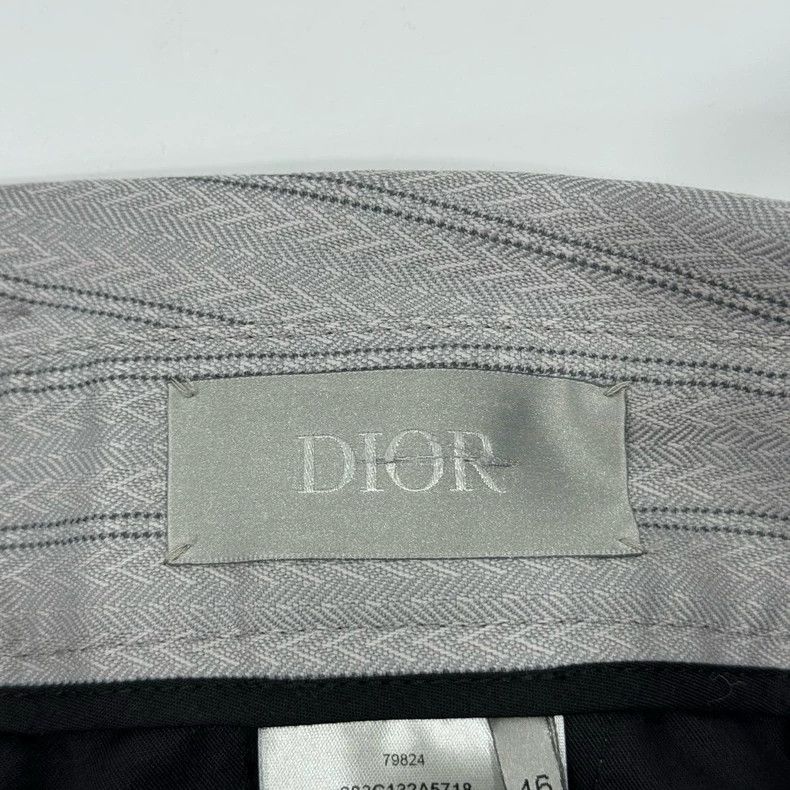 Dior DIOR Logo Striped Suit Shorts Size 46 Size US 44 / EU 60 - 4 Thumbnail