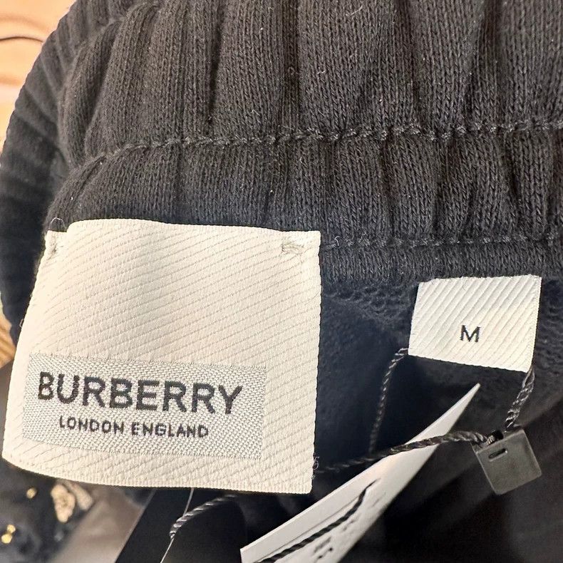 Burberry Burberry Classic Logo Sweatpants in Black Size US 32 / EU 48 - 4 Thumbnail