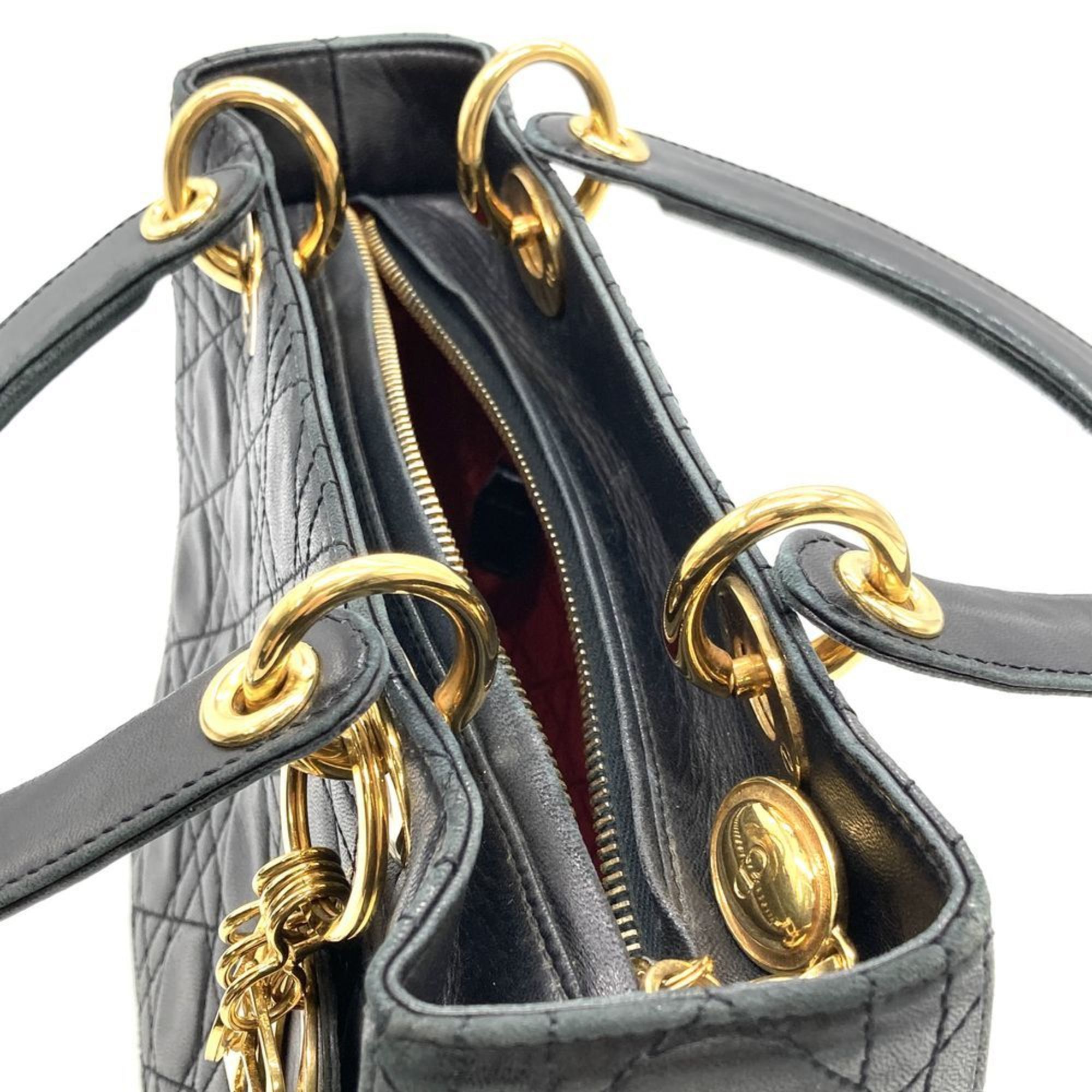 Dior Dior Lady Dior handbag Size ONE SIZE - 9 Thumbnail