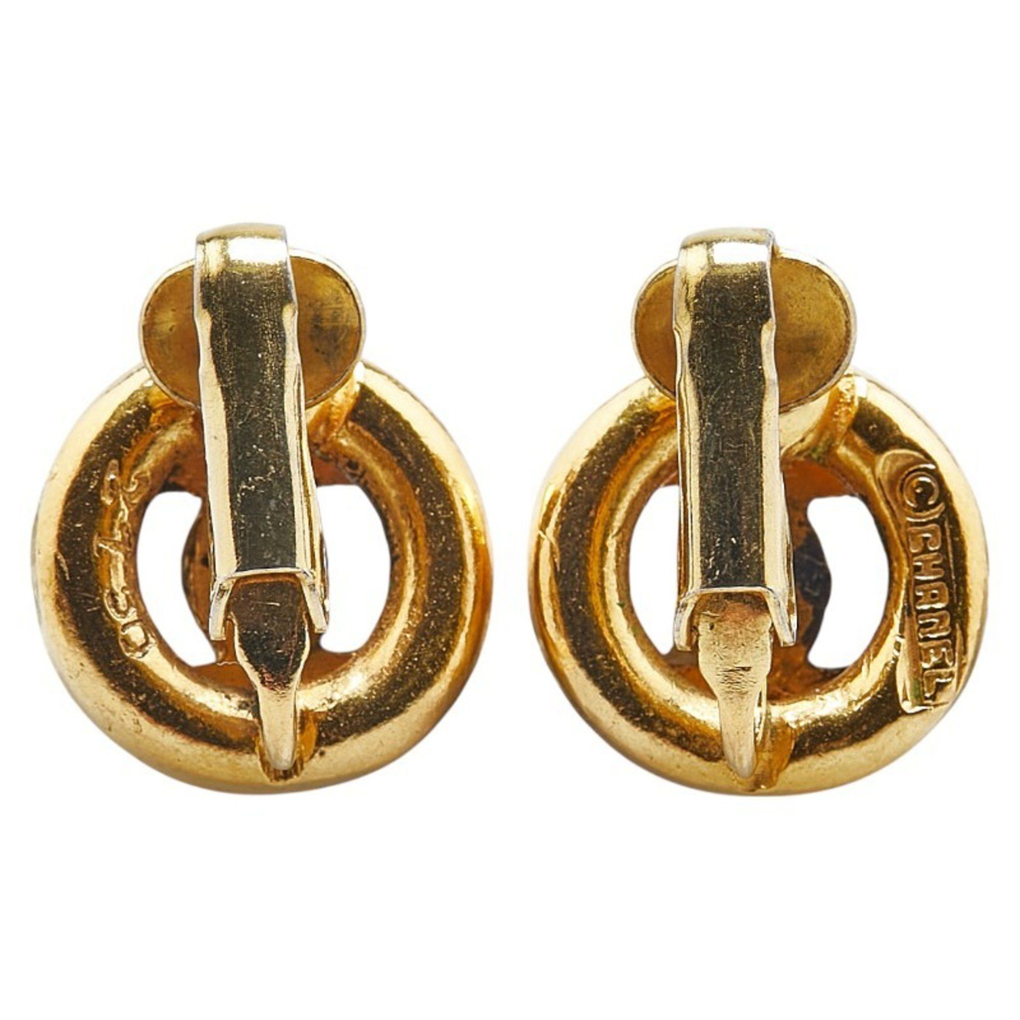 Chanel Chanel Coco Mark earring Size ONE SIZE - 2 Thumbnail