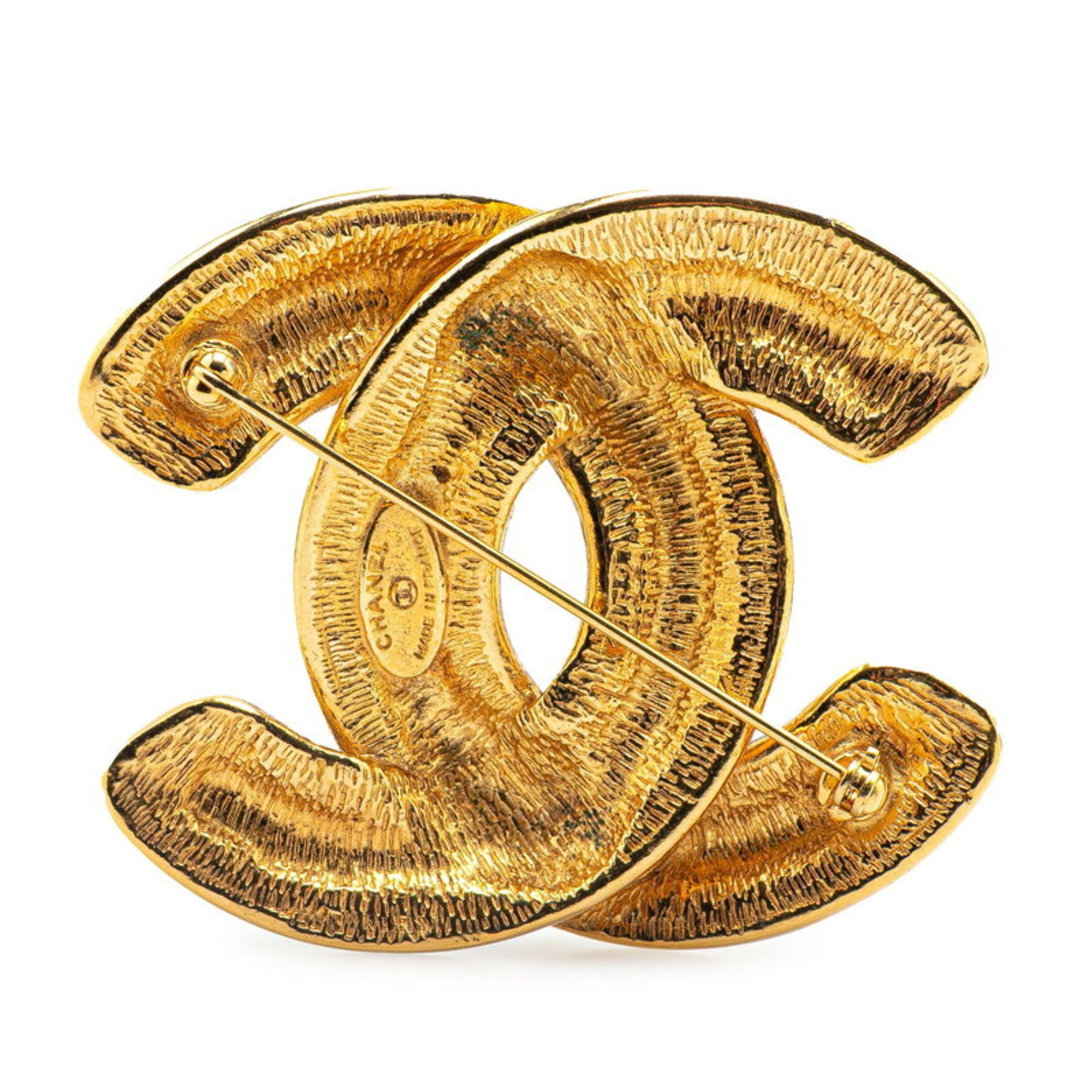 Chanel Chanel Coco Mark brooch Size ONE SIZE - 2 Thumbnail
