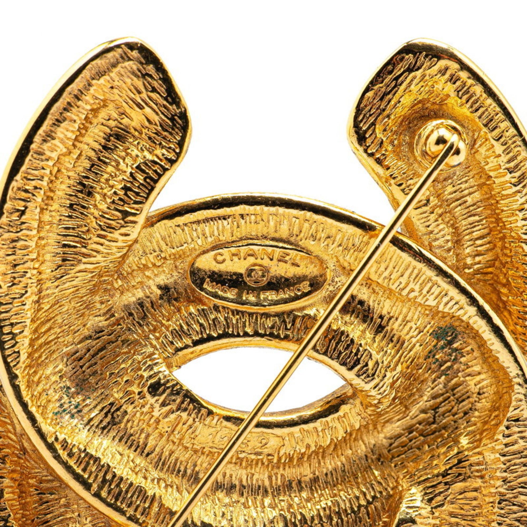 Chanel Chanel Coco Mark brooch Size ONE SIZE - 3 Thumbnail
