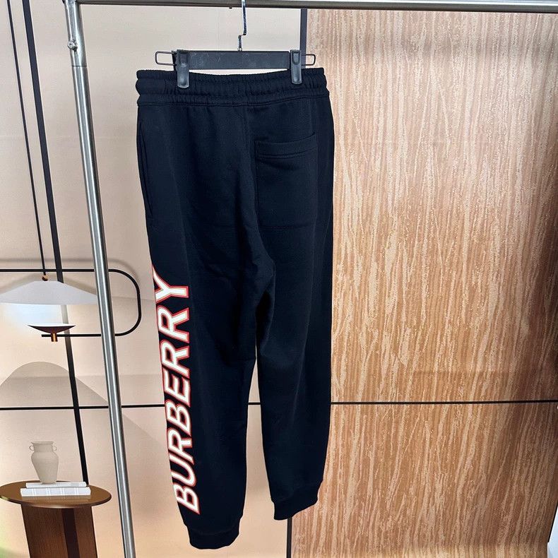 Burberry Burberry Black Logo Side Sweatpants S Size Size US 28 / EU 44 - 2 Thumbnail