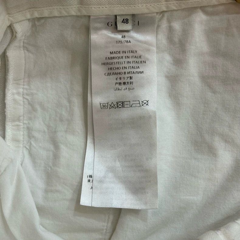 Gucci Gucci Embroidered Logo Shorts 48 Size Size US 44 / EU 60 - 4 Thumbnail