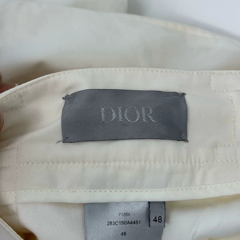 Dior Dior Functional Buckle Shorts in Beige Color Size US 44 / EU 60 - 4 Thumbnail