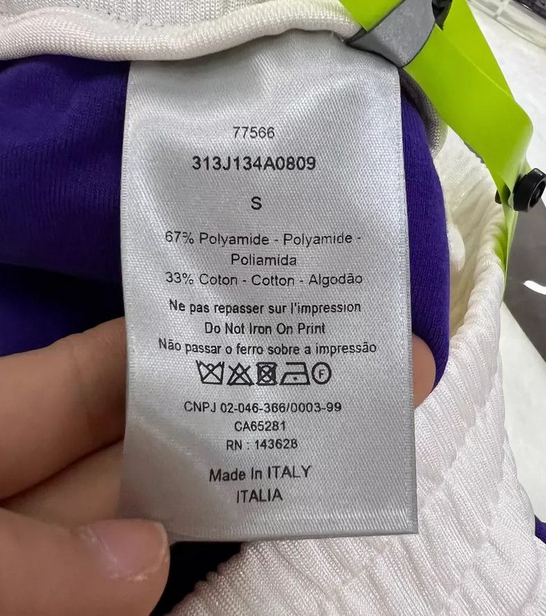 Dior Dior By Erl White Letter Number Shorts Size US 30 / EU 46 - 5 Thumbnail