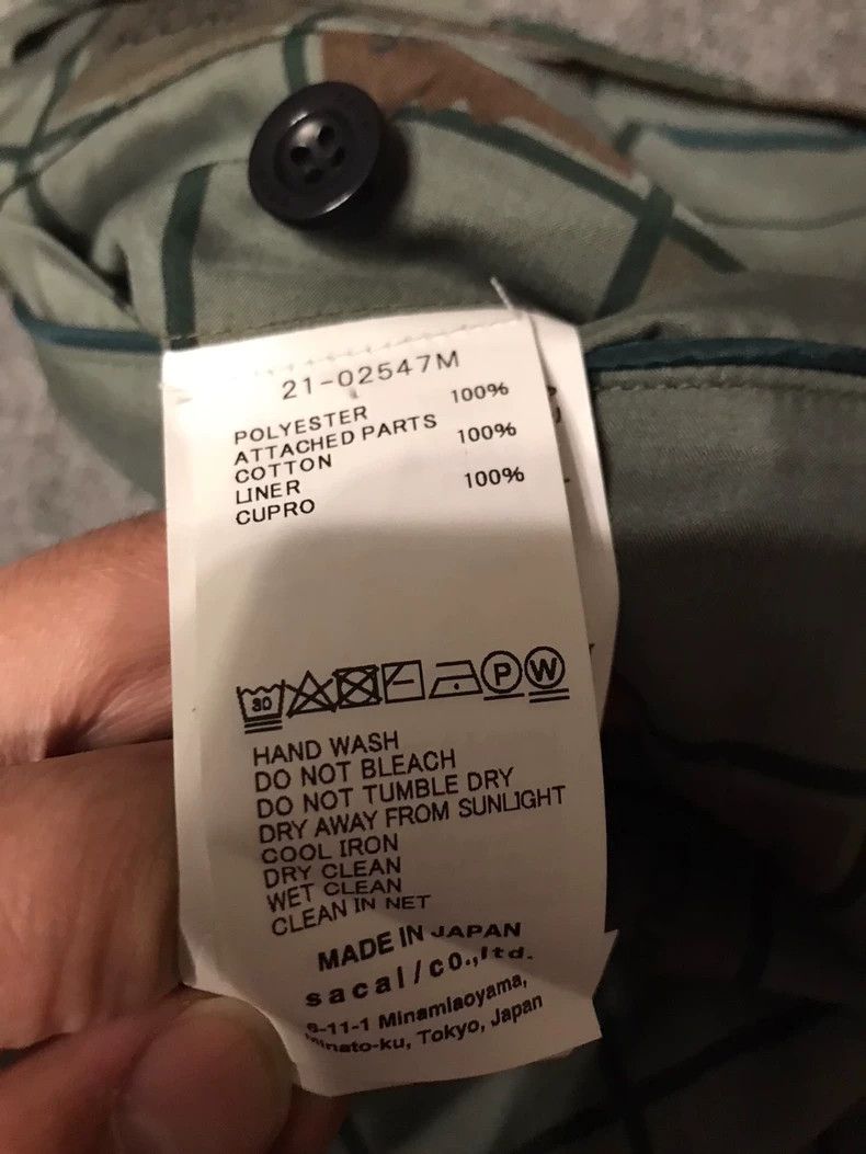 Sacai Sacai Casual Pants Collaboration with Love Heart Size US 26 / EU 42 - 6 Thumbnail