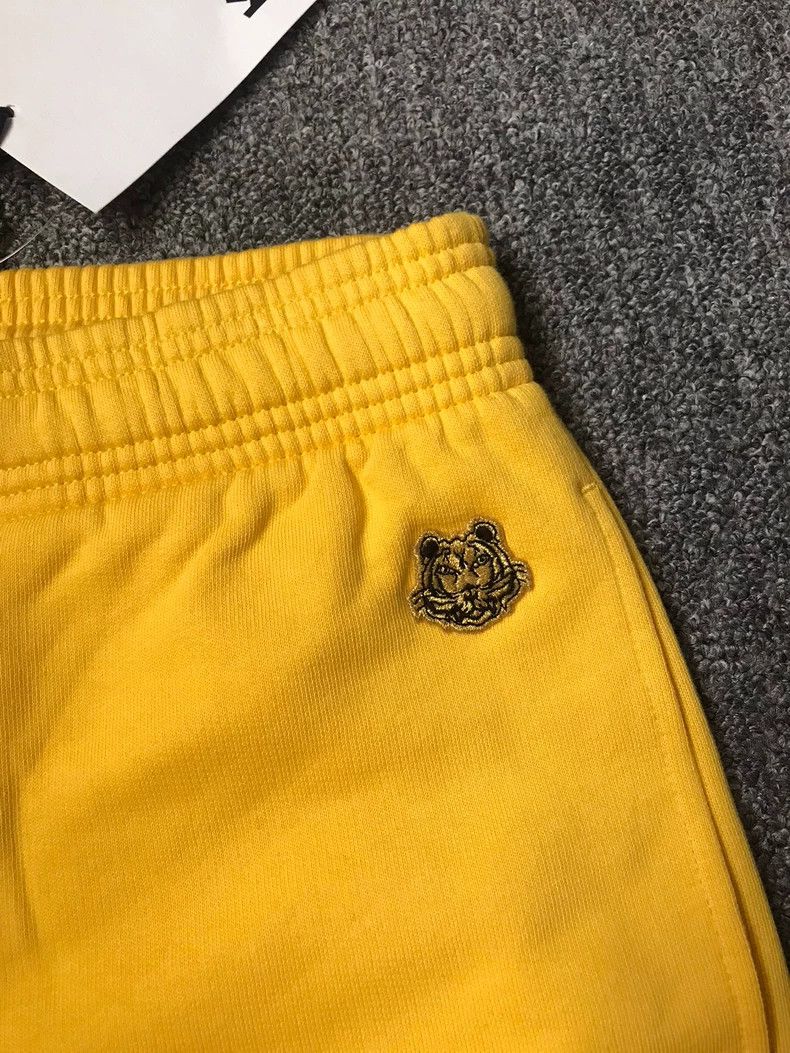 Kenzo Kenzo Yellow Sweatpants with Embroidered Logo Size US 34 / EU 50 - 4 Thumbnail