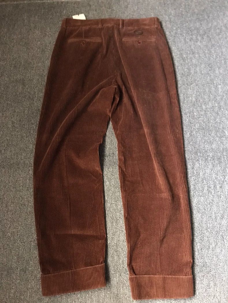Gucci Gucci Corduroy Pants with Cuffed Hem Size US 44 / EU 60 - 2 Thumbnail