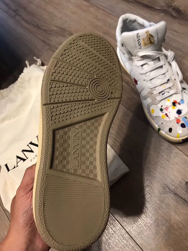 Lanvin Lanvin High-Top Sneakers Collaboration with Gallery Dept Size US 10.5 / EU 43-44 - 5 Thumbnail