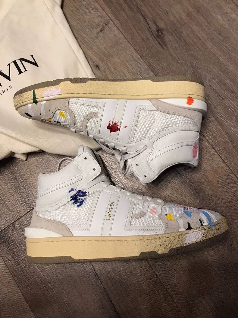 Lanvin Lanvin High-Top Sneakers Collaboration with Gallery Dept Size US 10.5 / EU 43-44 - 7 Thumbnail