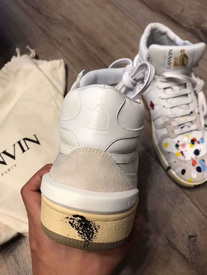 Lanvin Lanvin High-Top Sneakers Collaboration with Gallery Dept Size US 10.5 / EU 43-44 - 3 Thumbnail