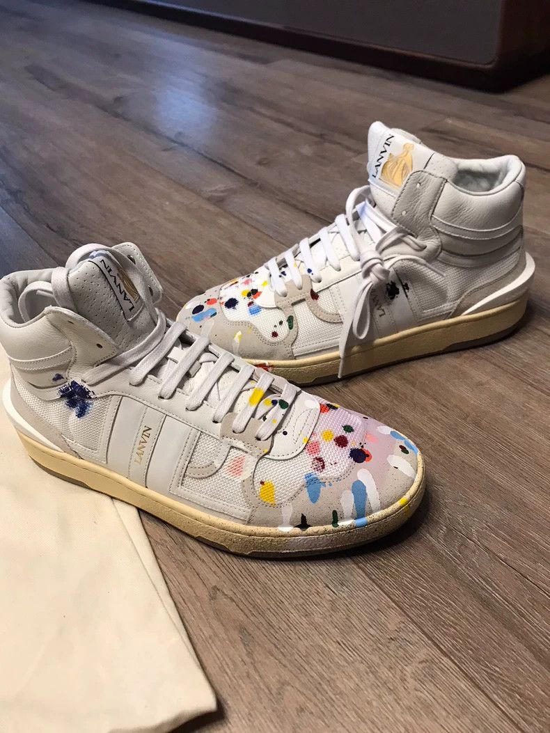 Lanvin Lanvin High-Top Sneakers Collaboration with Gallery Dept Size US 10.5 / EU 43-44 - 6 Thumbnail