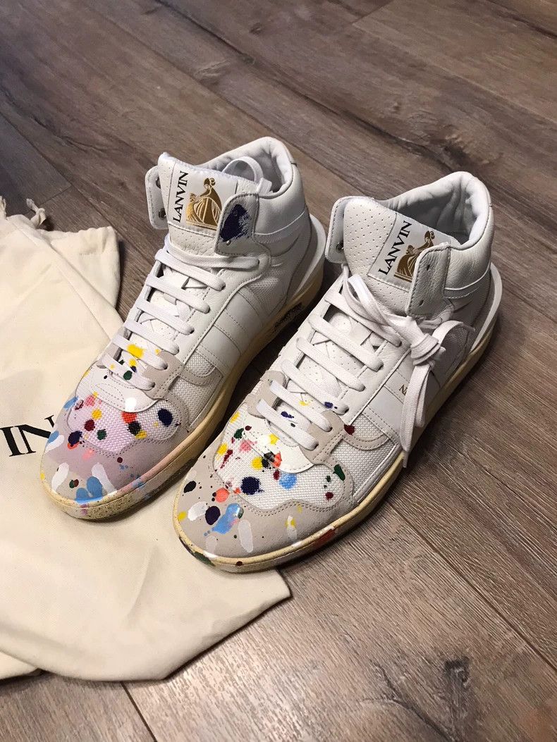 Lanvin Lanvin High-Top Sneakers Collaboration with Gallery Dept Size US 10.5 / EU 43-44 - 8 Thumbnail