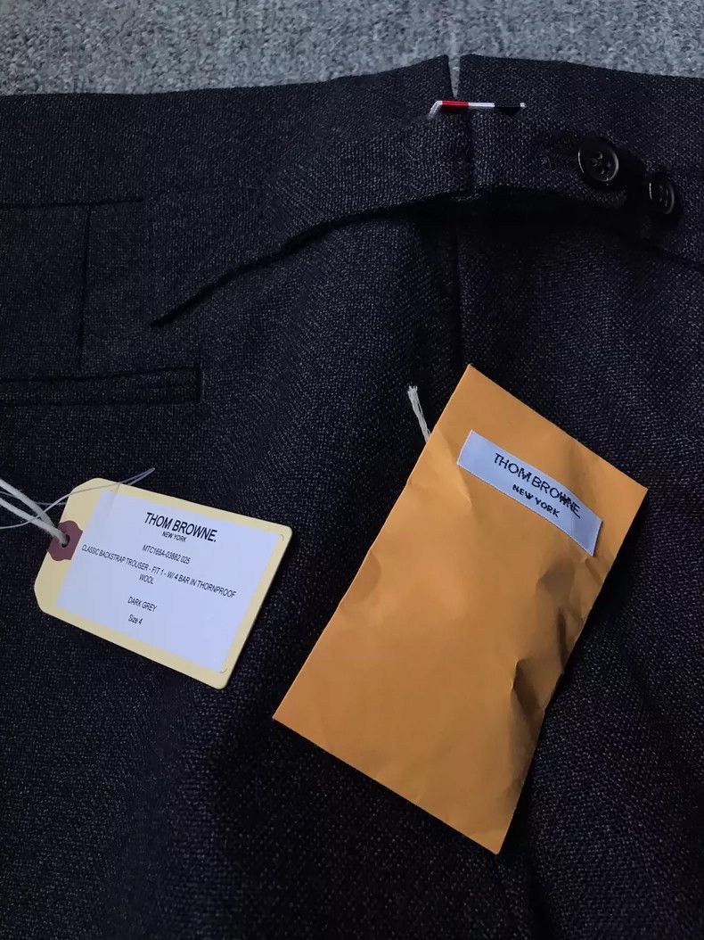 Thom Browne Thom Browne Thick Wool Casual Pants Size US 26 / EU 42 - 5 Thumbnail