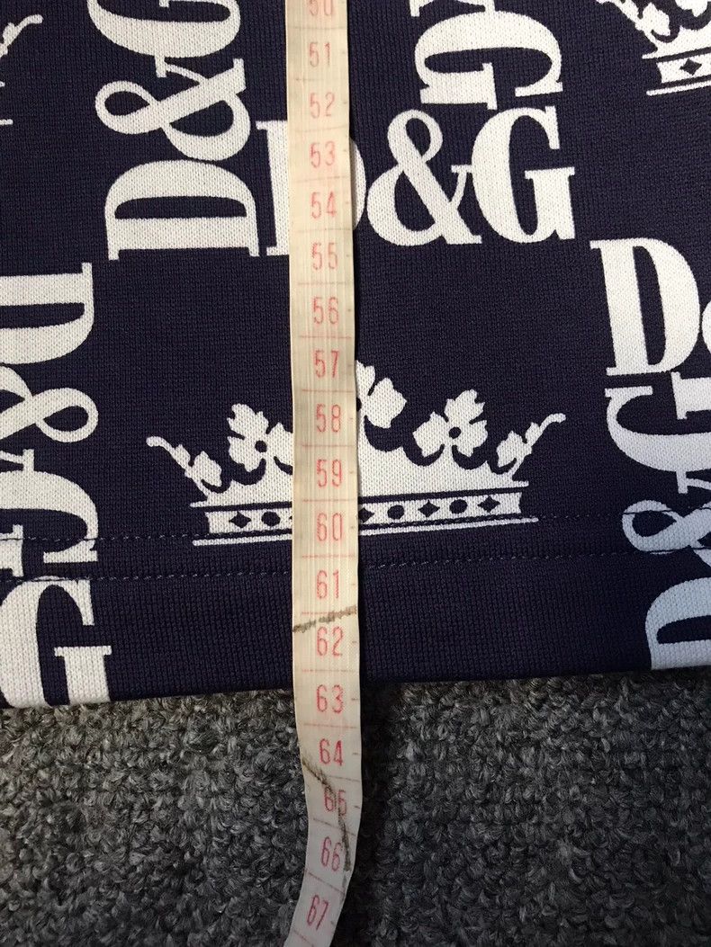 Dolce & Gabbana Dolce&Gabbana Blue Purple Logo Drawstring Shorts Size US 44 / EU 60 - 6 Thumbnail