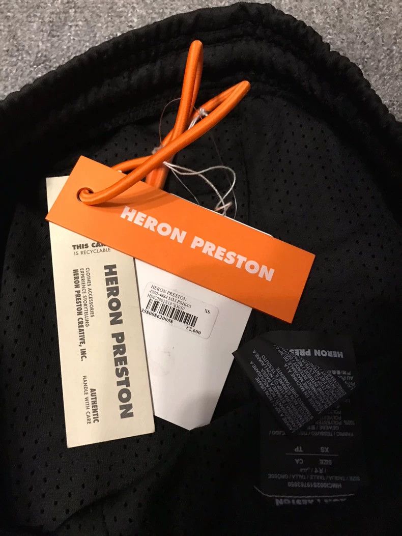 Heron Preston Heron Preston Black Mesh Summer Shorts Size US 26 / EU 42 - 4 Thumbnail