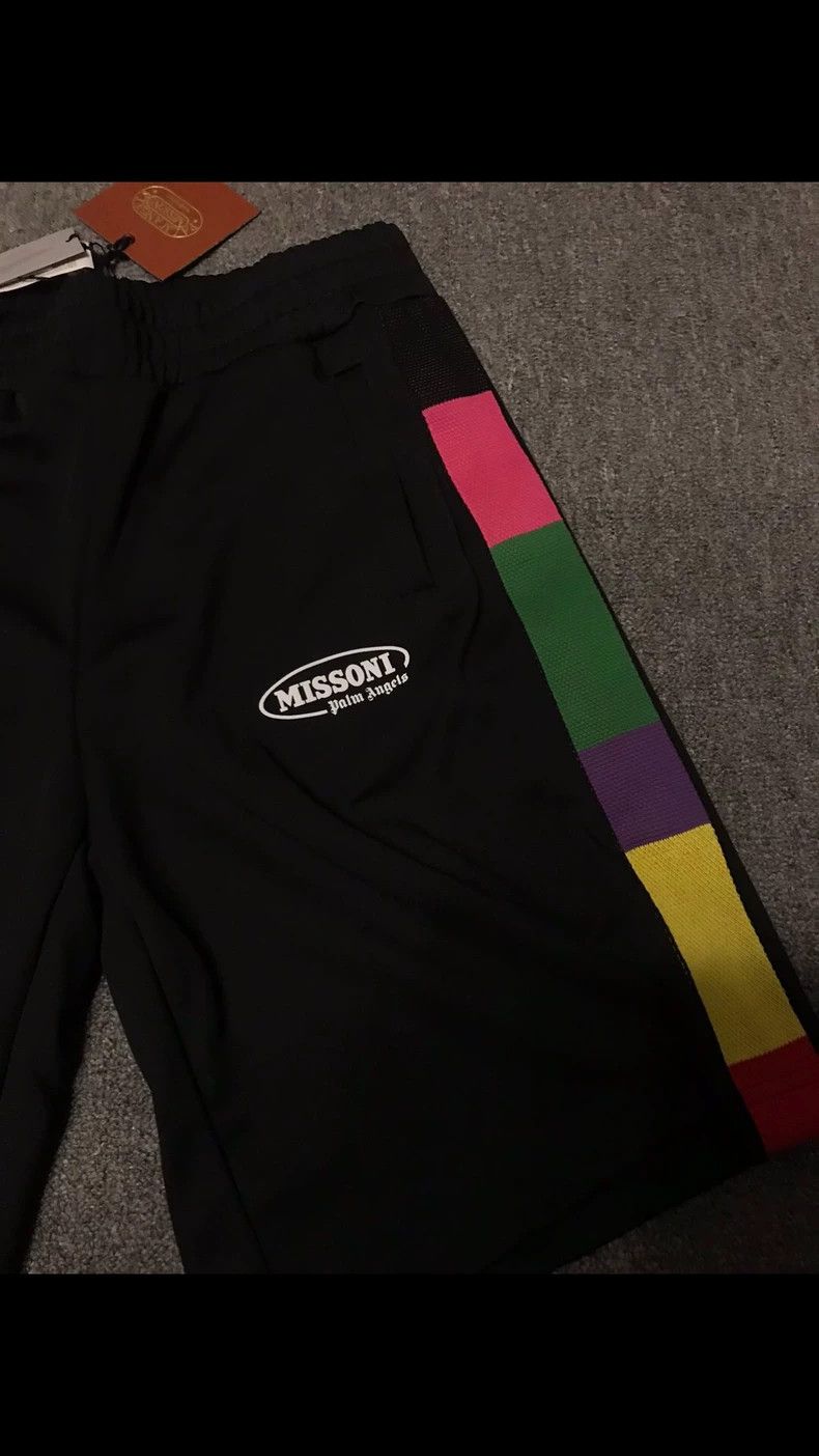 Palm Angels Palm Angels Missoni Colorful Side Shorts Size US 44 / EU 60 - 3 Thumbnail