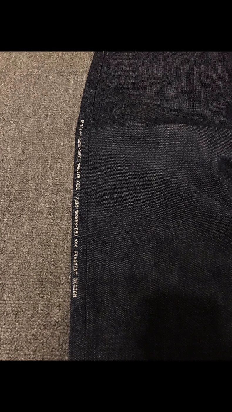 Moncler Moncler Denim Pants Collaboration with Fragment Design Size US 44 / EU 60 - 3 Thumbnail