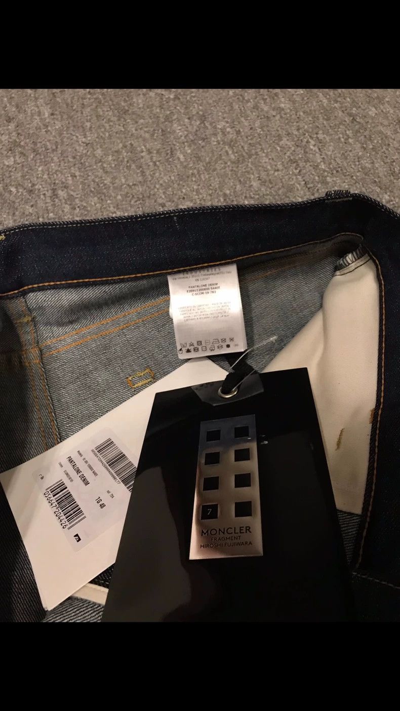 Moncler Moncler Denim Pants Collaboration with Fragment Design Size US 44 / EU 60 - 4 Thumbnail