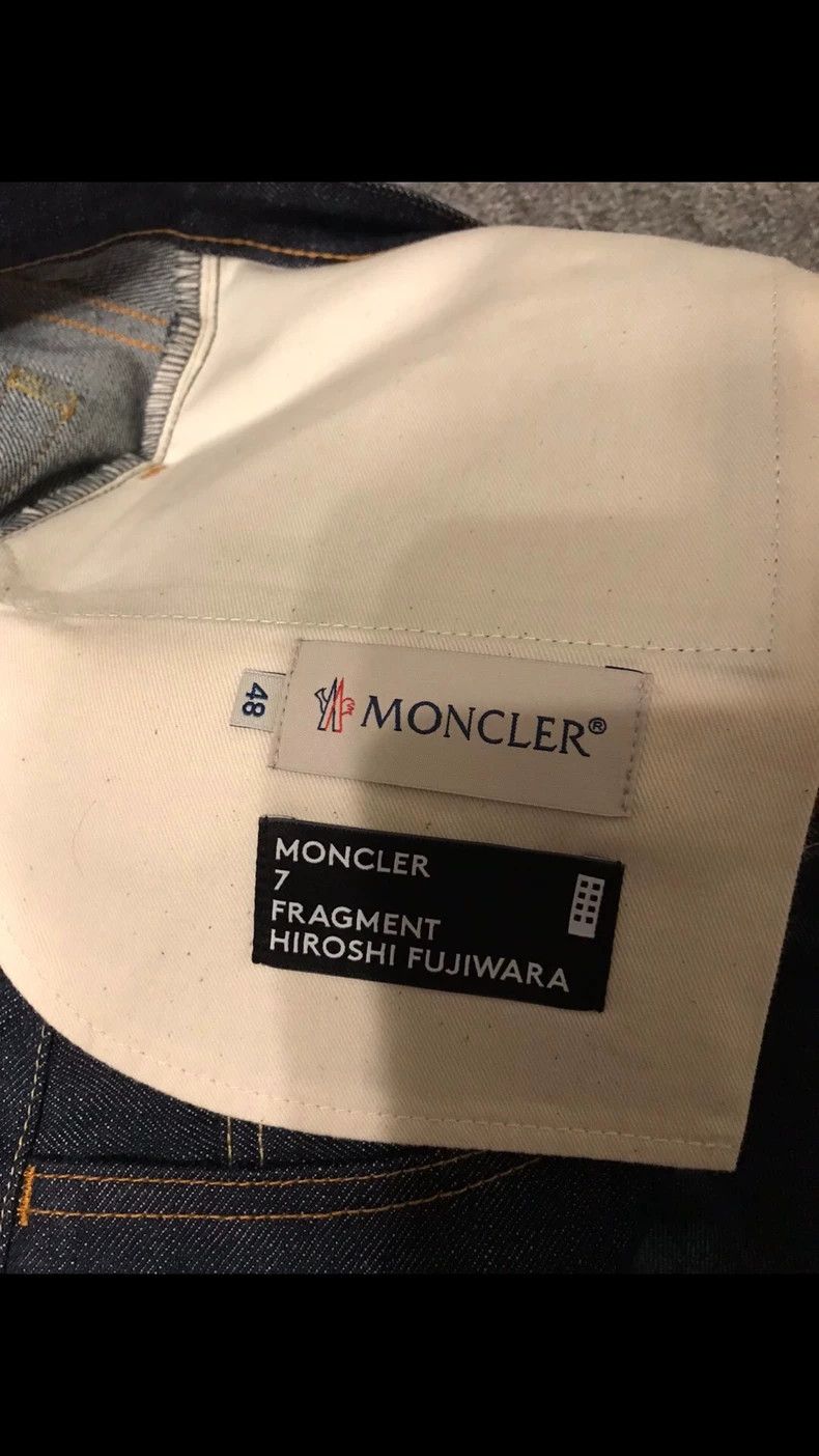 Moncler Moncler Denim Pants Collaboration with Fragment Design Size US 44 / EU 60 - 5 Thumbnail